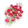 Розовый Жемчуг. Элегантное сочетание розовых роз и белых гвоздик позволит вам разделить самые яркие моменты с вашими близкими. . Латвия