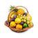 Корзина фруктов &#34;Солнечная&#34;. Красивая корзина свежих сочных фруктов украсит любой стол.